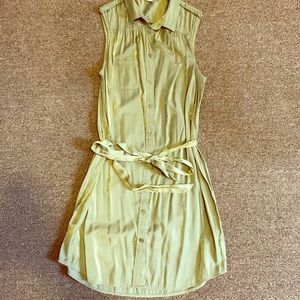 Anerican eagle green tie dress.